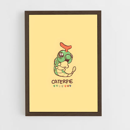ap-caterpie-3 cadre Bois foncé