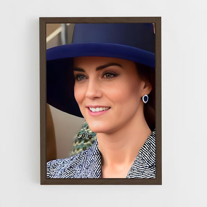 ap-catherine princess of wales-11 cadre Bois foncé