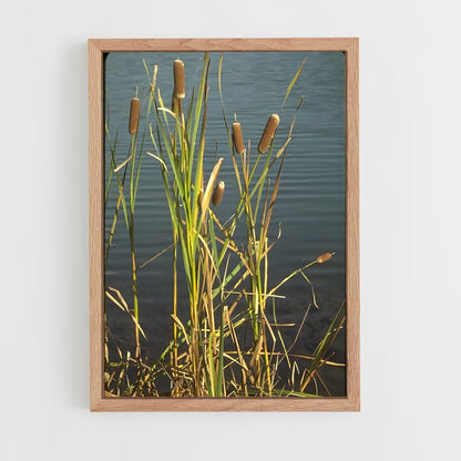 ap-cattail-4 cadre Bois clair