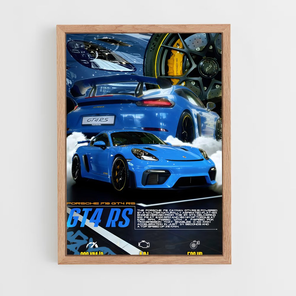 ap-cayman gt4-1 cadre Bois clair