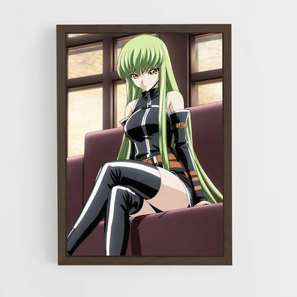 ap-cc code geass-1 cadre Bois foncé