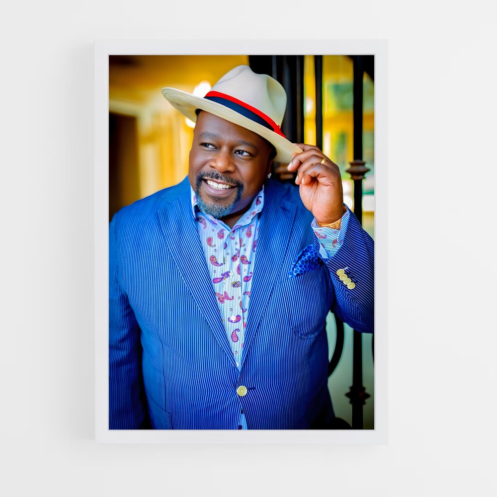 ap-cedric the entertainer-4 cadre Blanc
