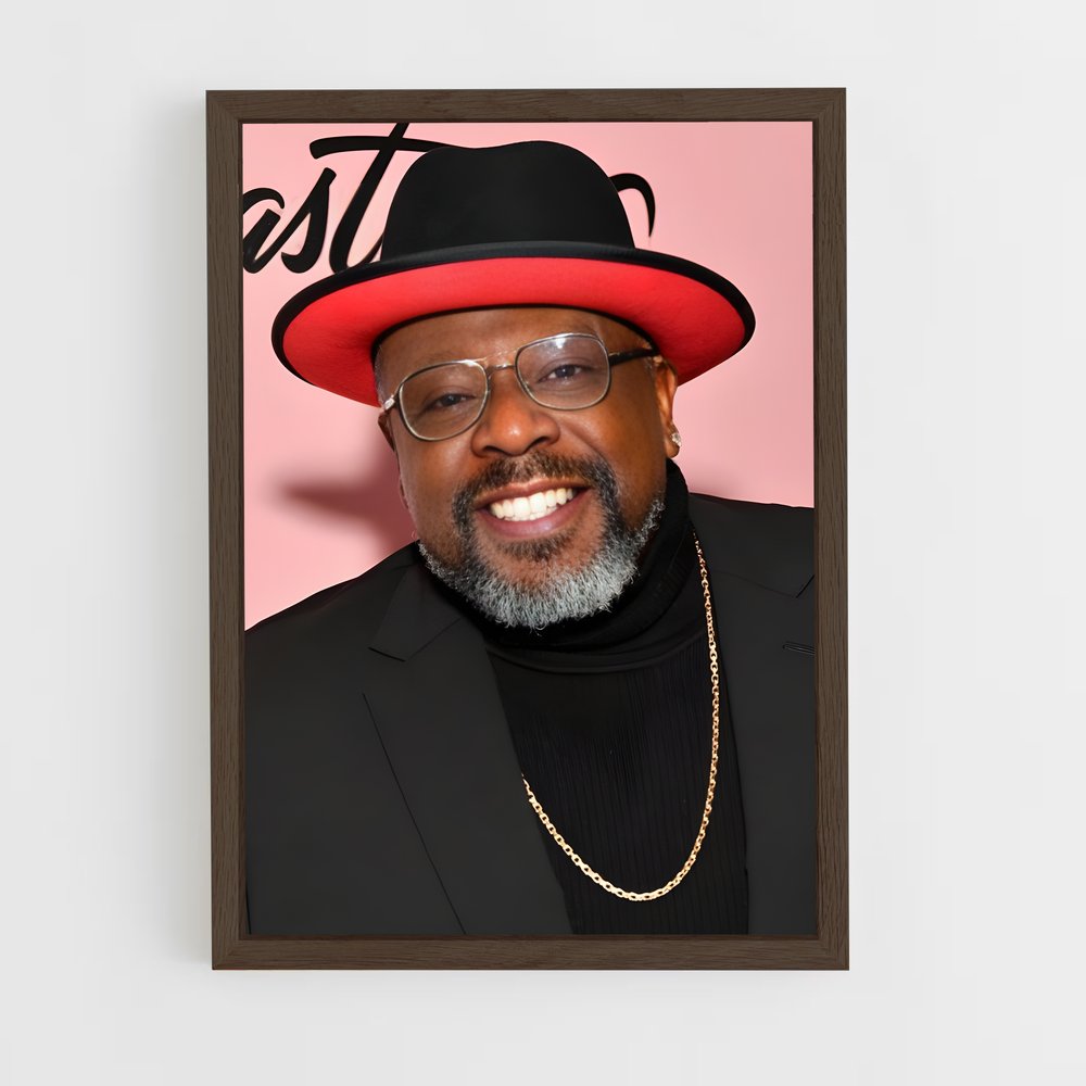 ap-cedric the entertainer-7 cadre Bois foncé