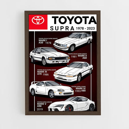 ap-celica supra-1 cadre Bois foncé