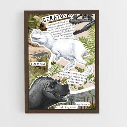 ap-ceratosaurus-1 cadre Bois foncé
