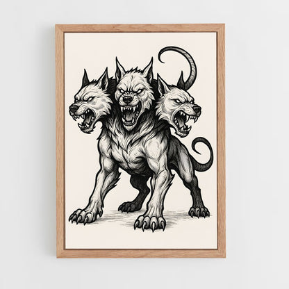 ap-cerberus-2 cadre Bois clair