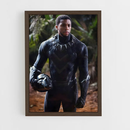 ap-chadwick boseman-3 cadre Bois foncé