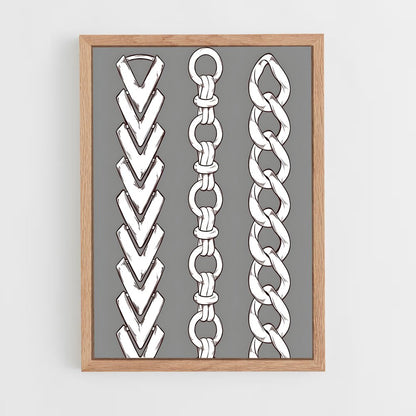 ap-chain patterns-1 cadre Bois clair