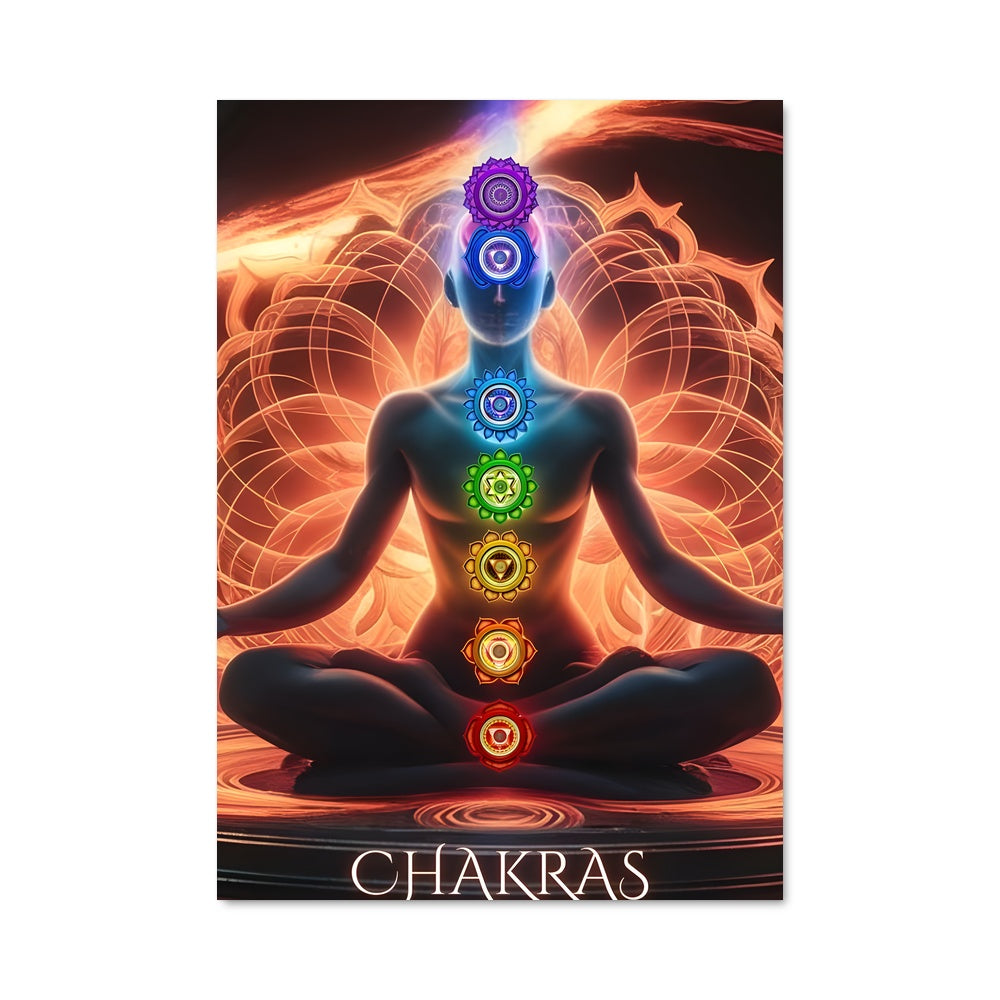 Poster Énergie des Chakras