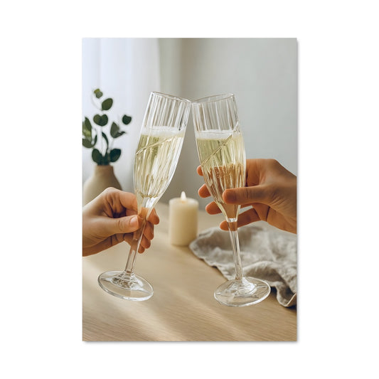 Poster Toast à l'Amour
