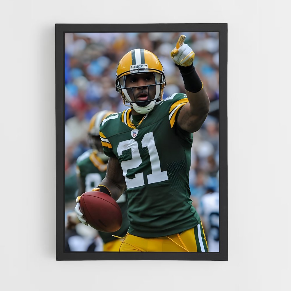 ap-charles woodson-7 cadre Noir