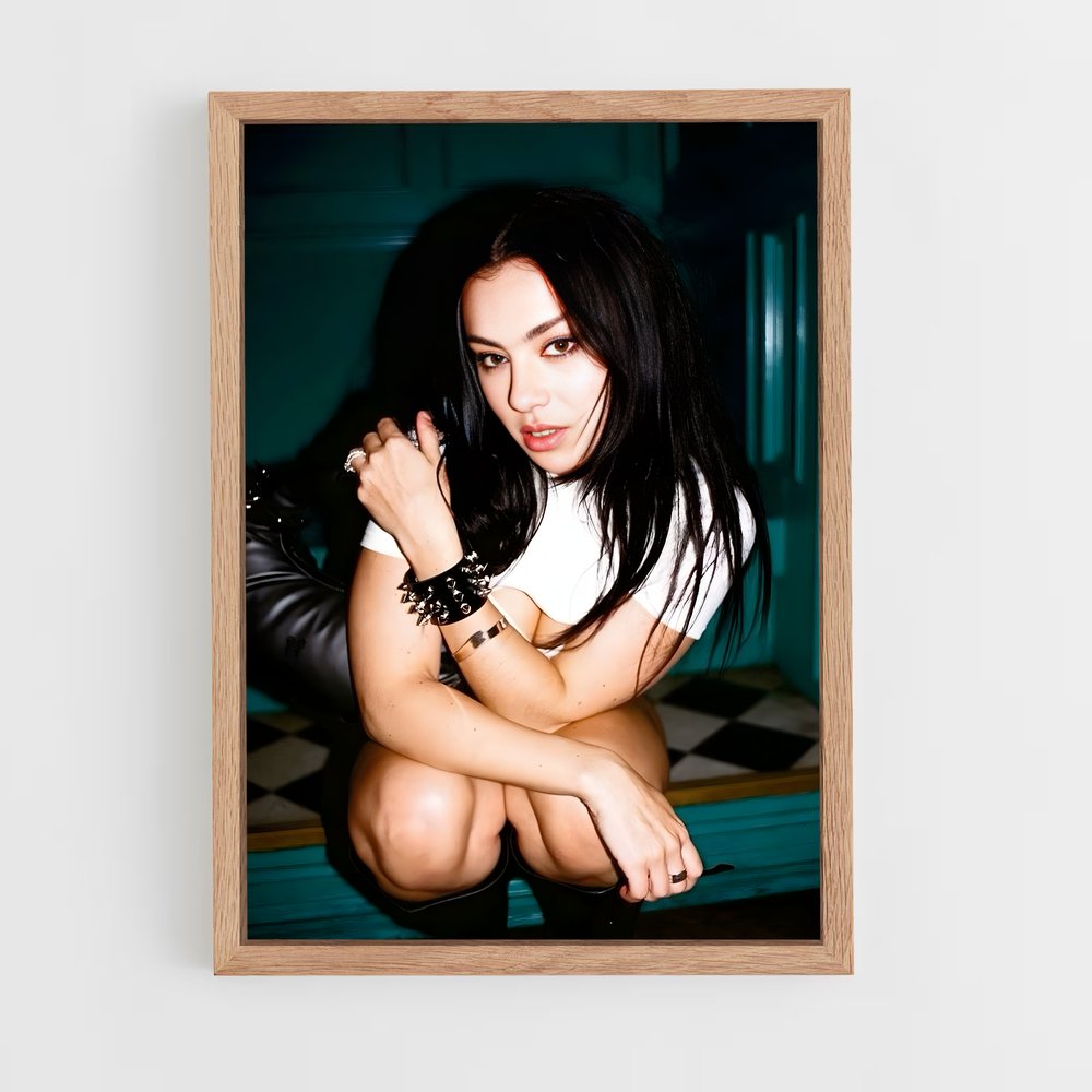 ap-charli xcx-2 cadre Bois clair
