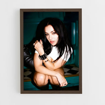 ap-charli xcx-2 cadre Bois foncé