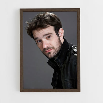 ap-charlie cox-2 cadre Bois foncé