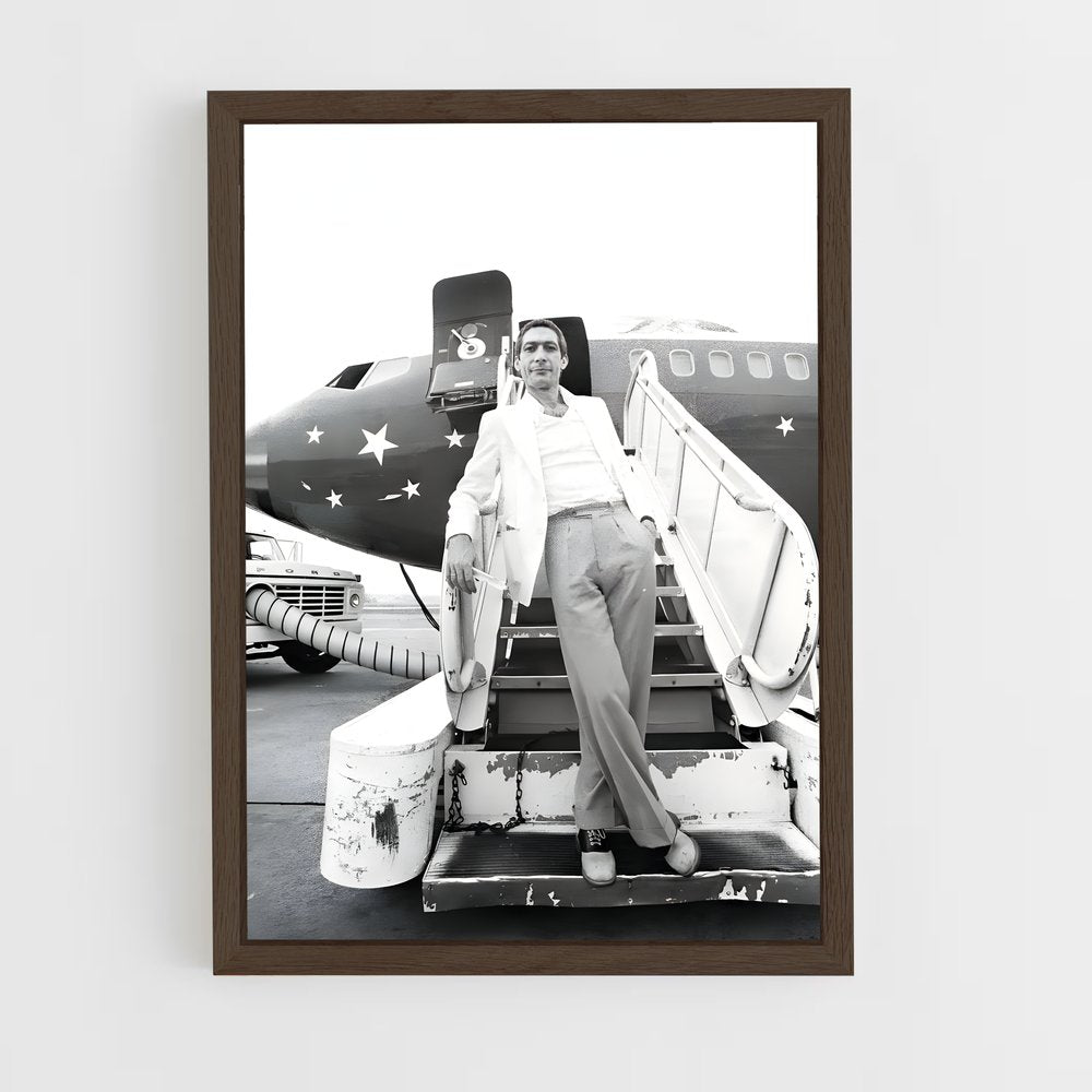 ap-charlie watts-6 cadre Bois foncé