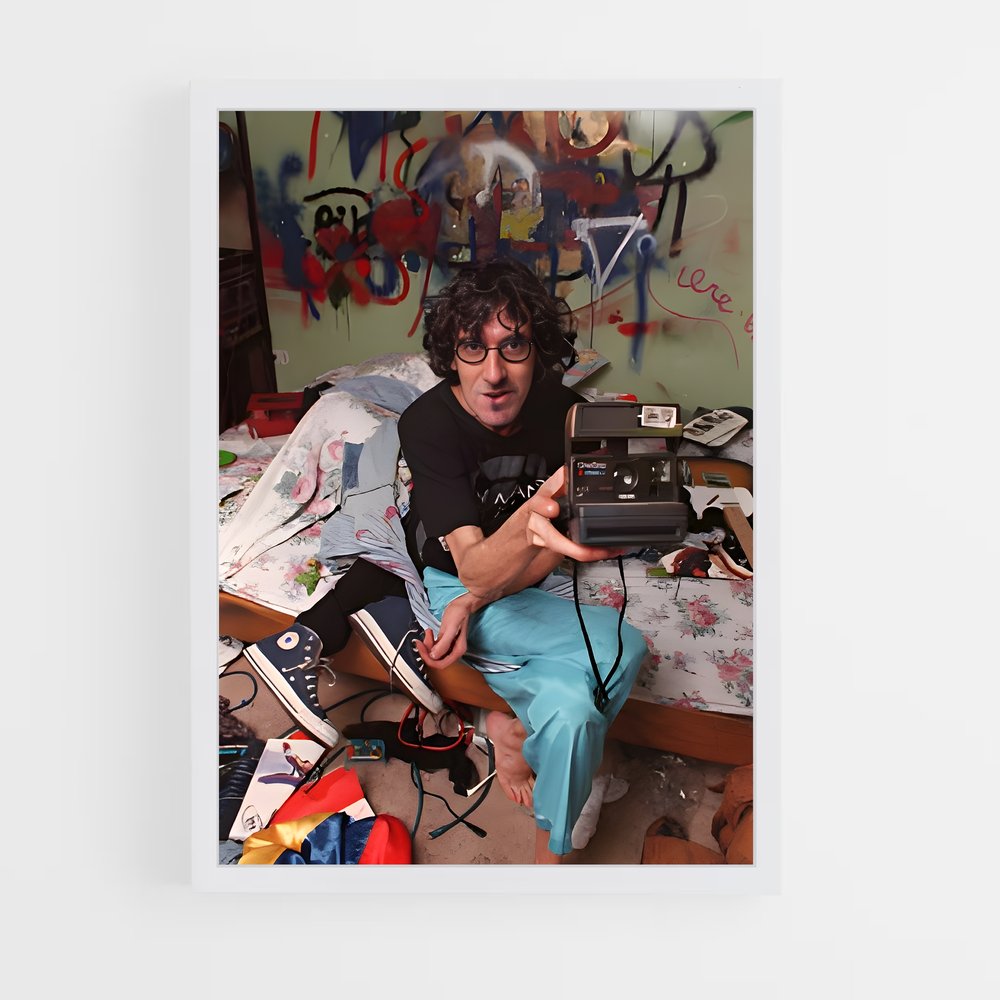 ap-charly garcia-4 cadre Blanc