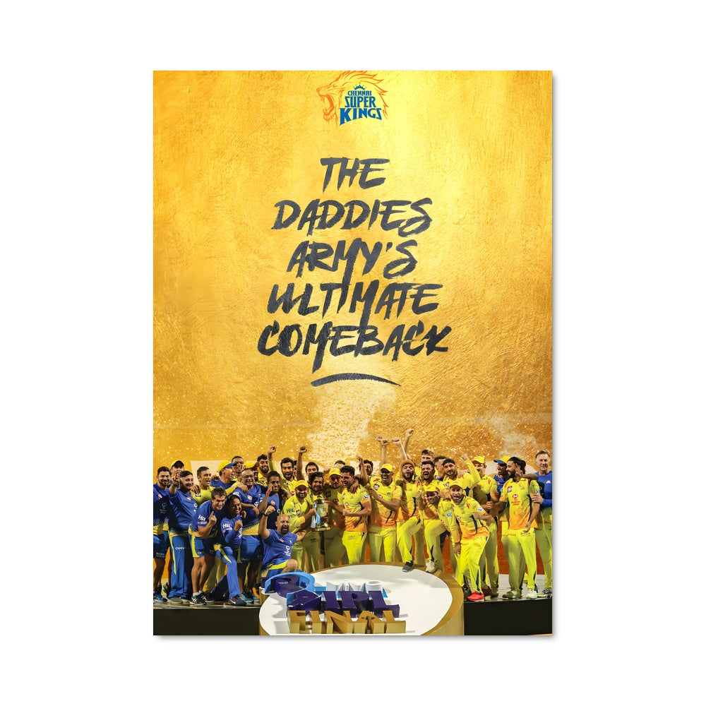 Poster Team Spirit Chennaiyin FC