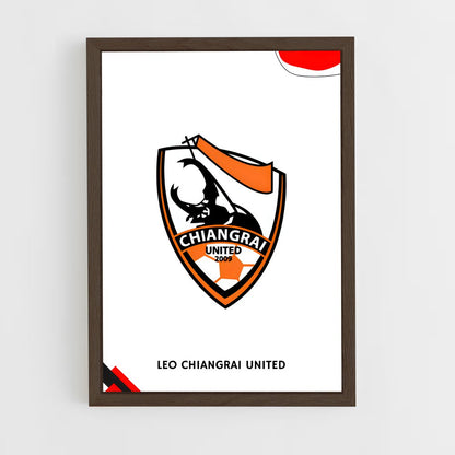 ap-chiangrai united fc-1 cadre Bois foncé