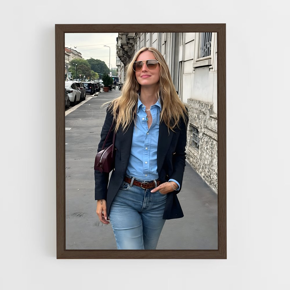ap-chiara ferragni-5 cadre Bois foncé