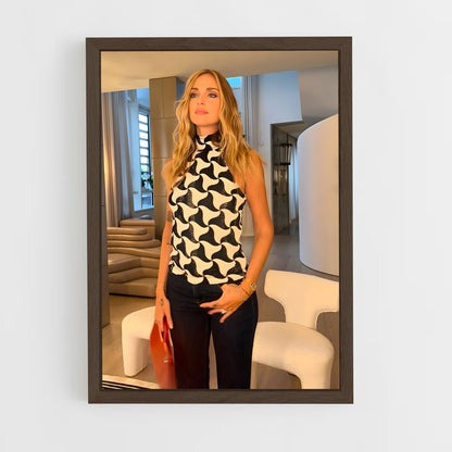 ap-chiara ferragni-6 cadre Bois foncé