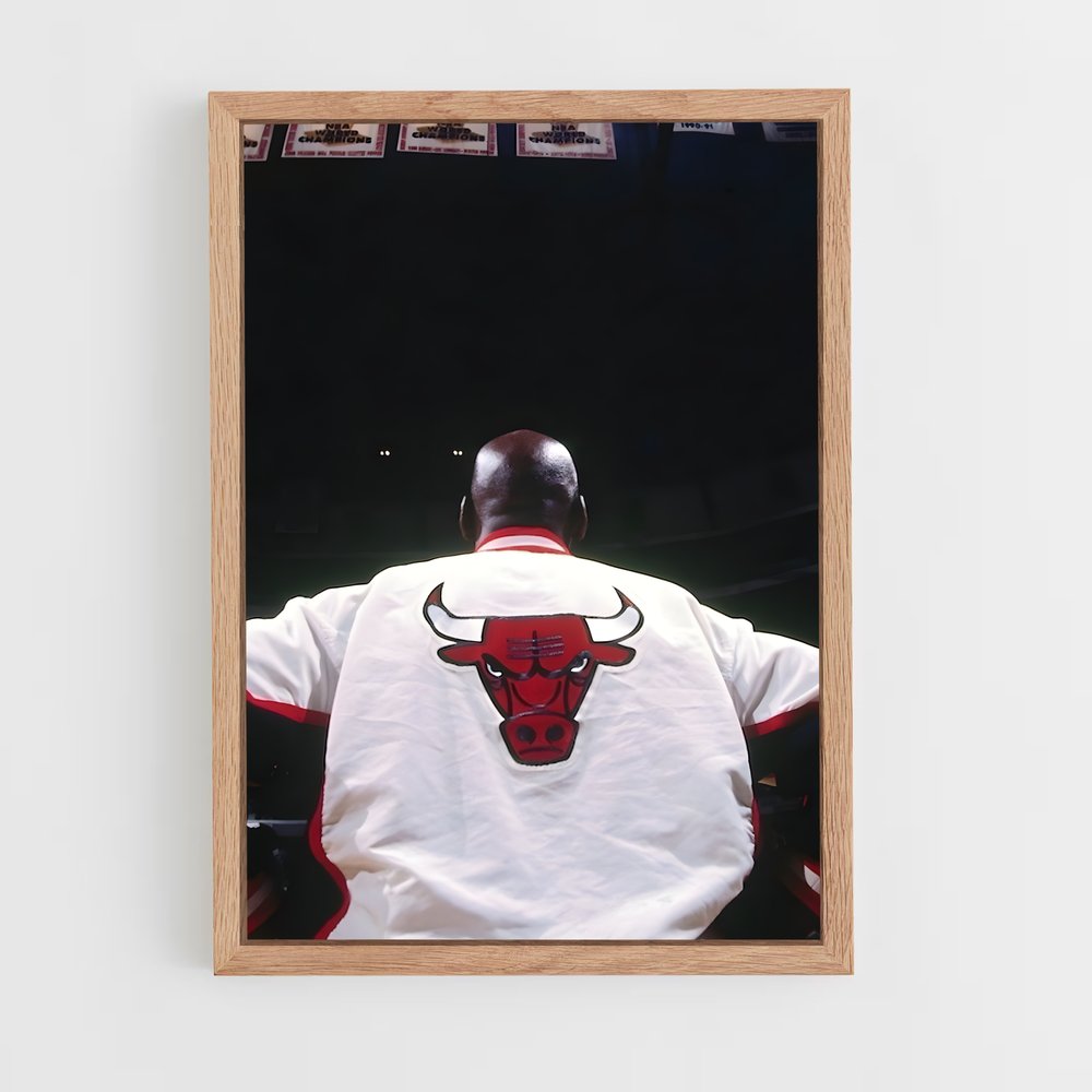 ap-chicago bulls-14 cadre Bois clair
