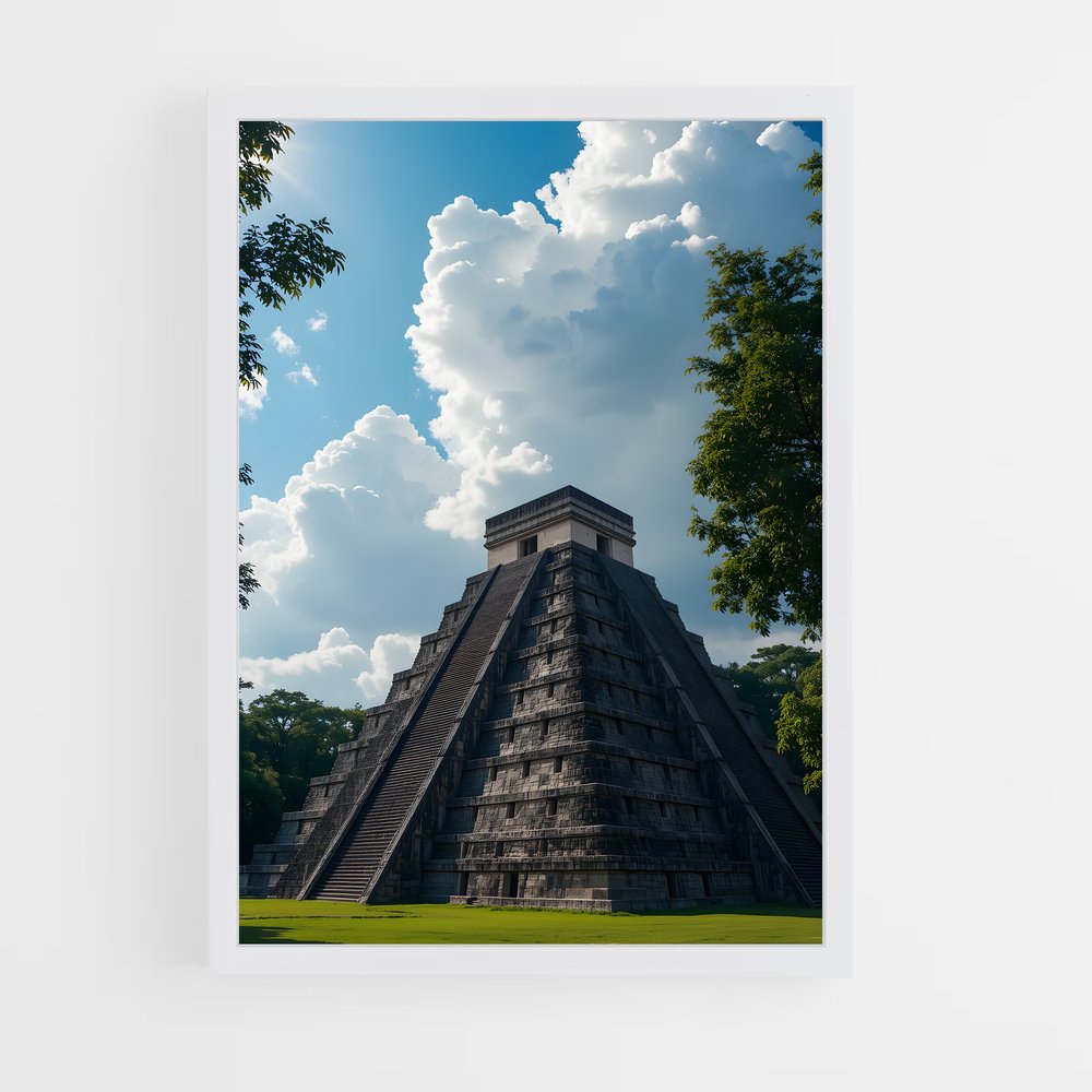 ap-chichen itza-15 cadre Blanc
