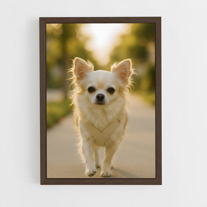 ap-chihuahua-1 cadre Bois foncé