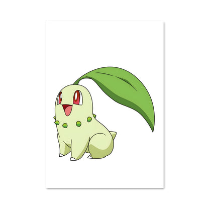 Poster Chikorita Joyeuse