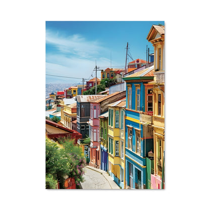 Poster Couleurs de Valparaíso