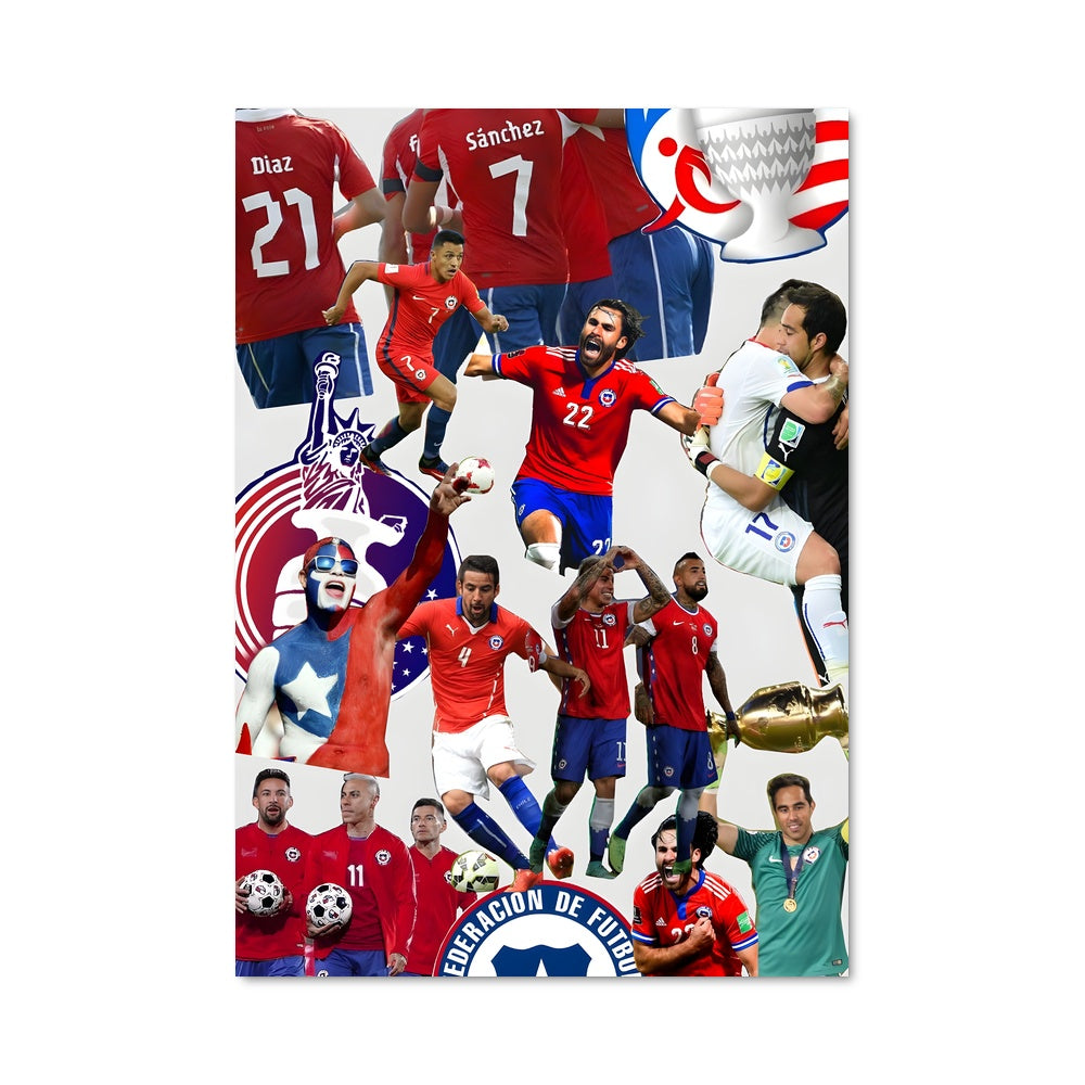 Poster La Roja en Action