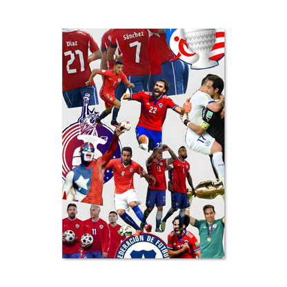 Poster La Roja en Action