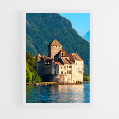 ap-chillon castle-1 cadre Blanc