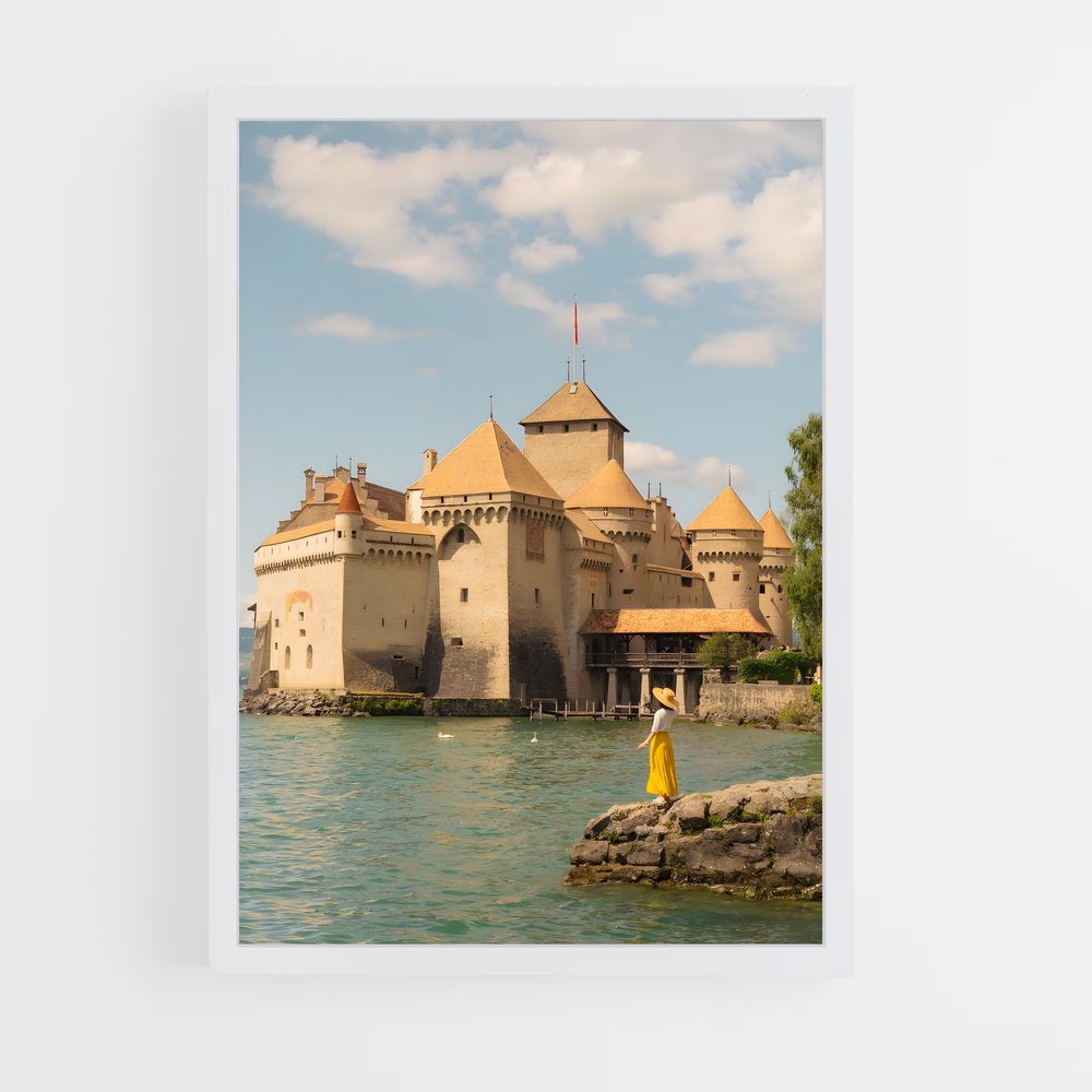 ap-chillon castle-6 cadre Blanc