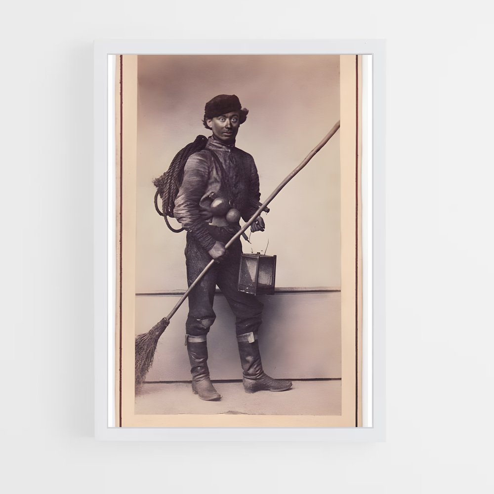 ap-chimney sweep-5 cadre Blanc