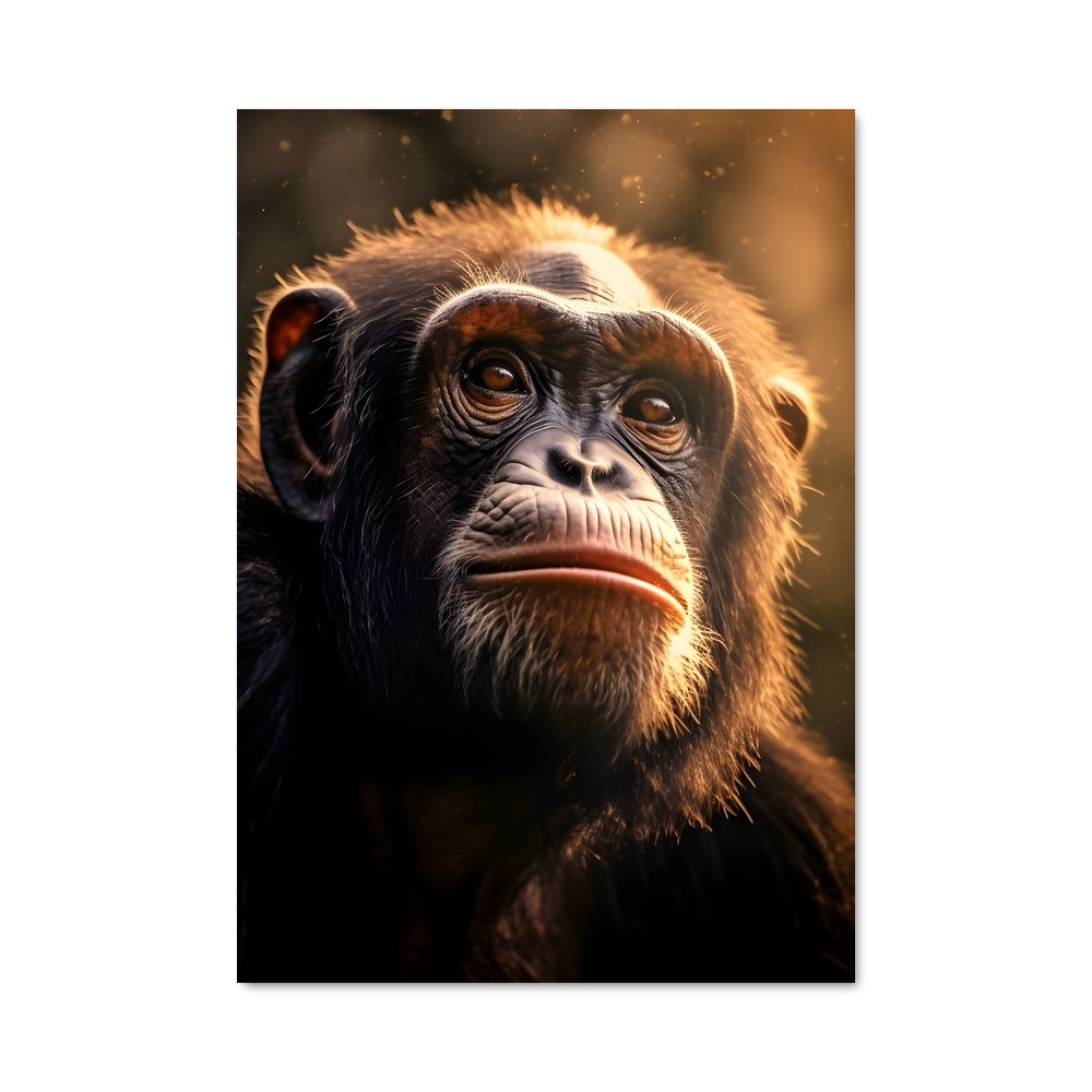 Poster Regard de Singe