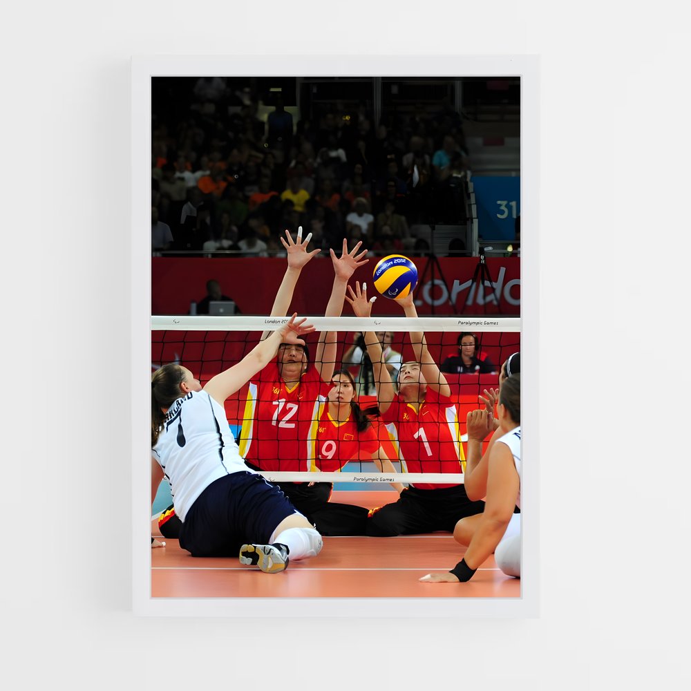 ap-china national volleyball team-2 cadre Blanc