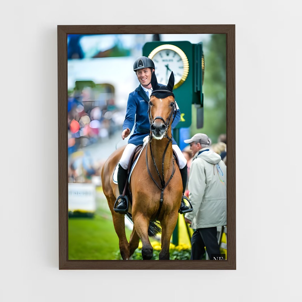 ap-chio aachen horse show-2 cadre Bois foncé