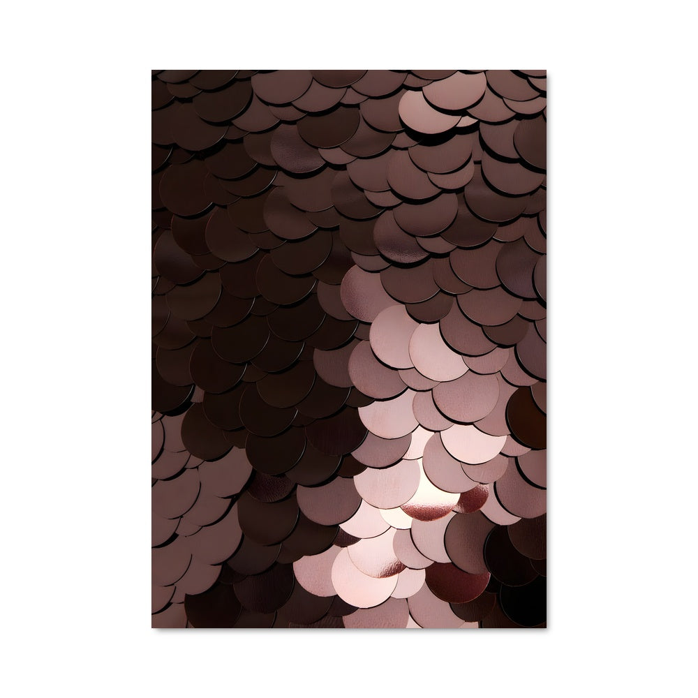 Poster Chocolat en Noir et Blanc