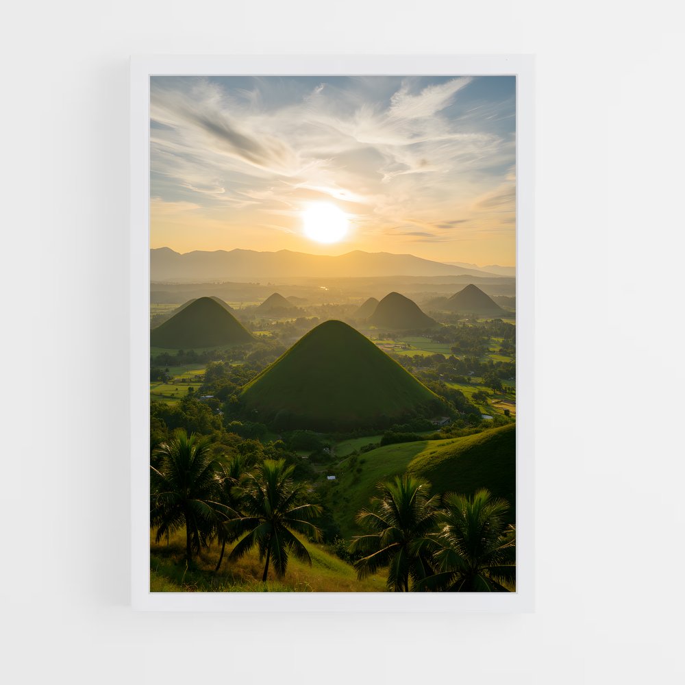 ap-chocolate hills-2 cadre Blanc