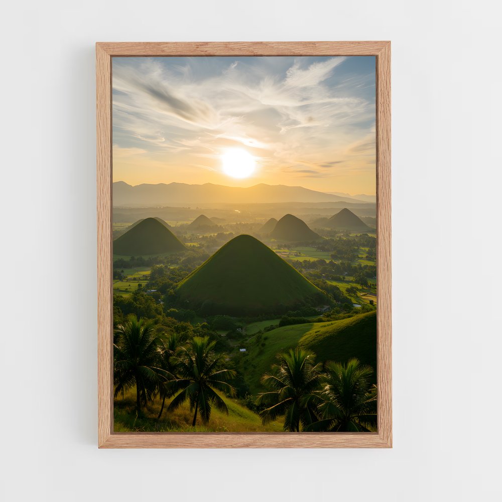 ap-chocolate hills-2 cadre Bois clair