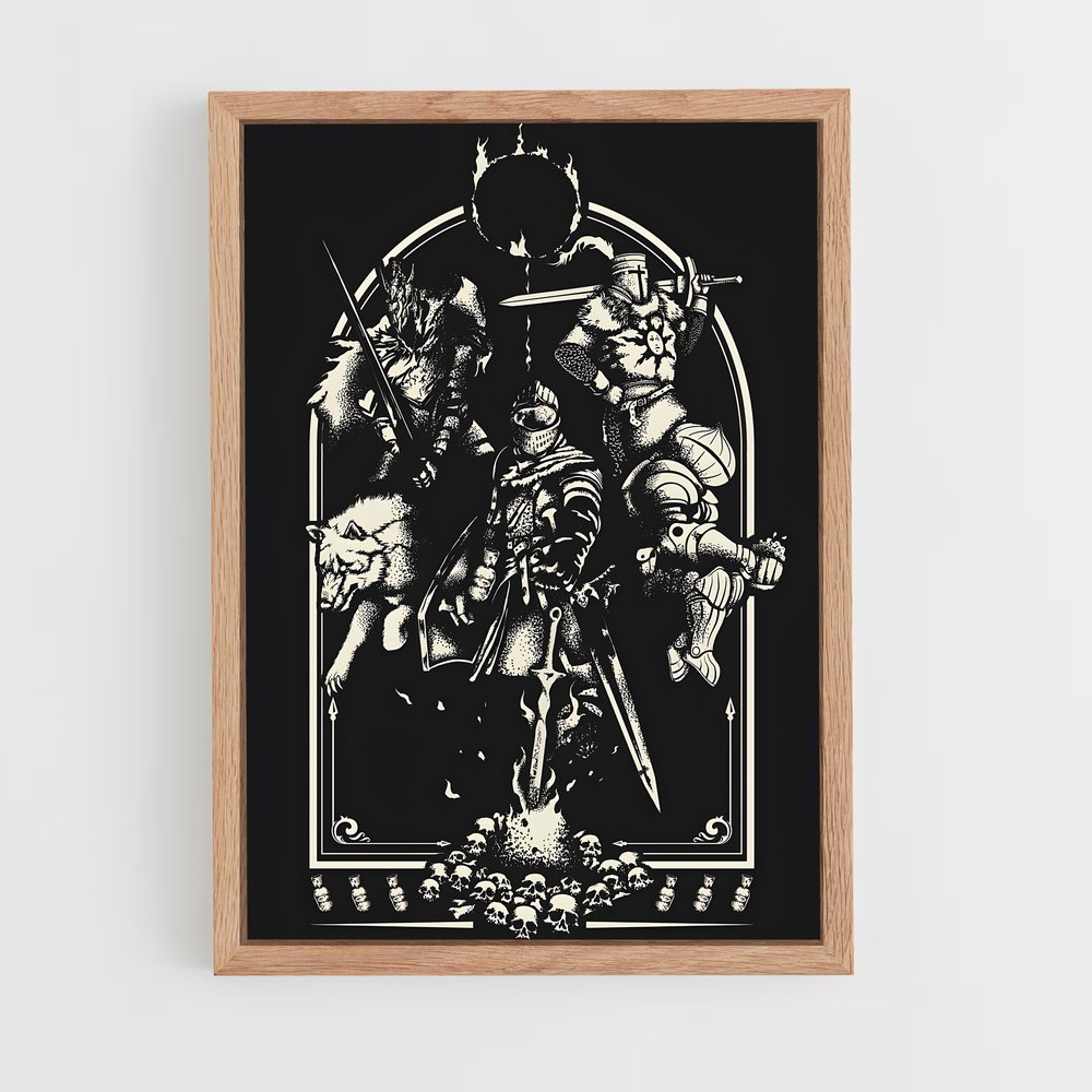 ap-chosen undead-1 cadre Bois clair
