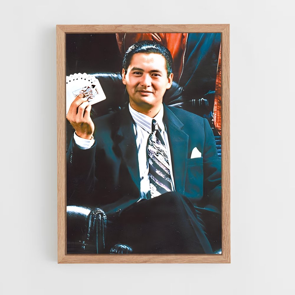 ap-chow yun-fat-3 cadre Bois clair