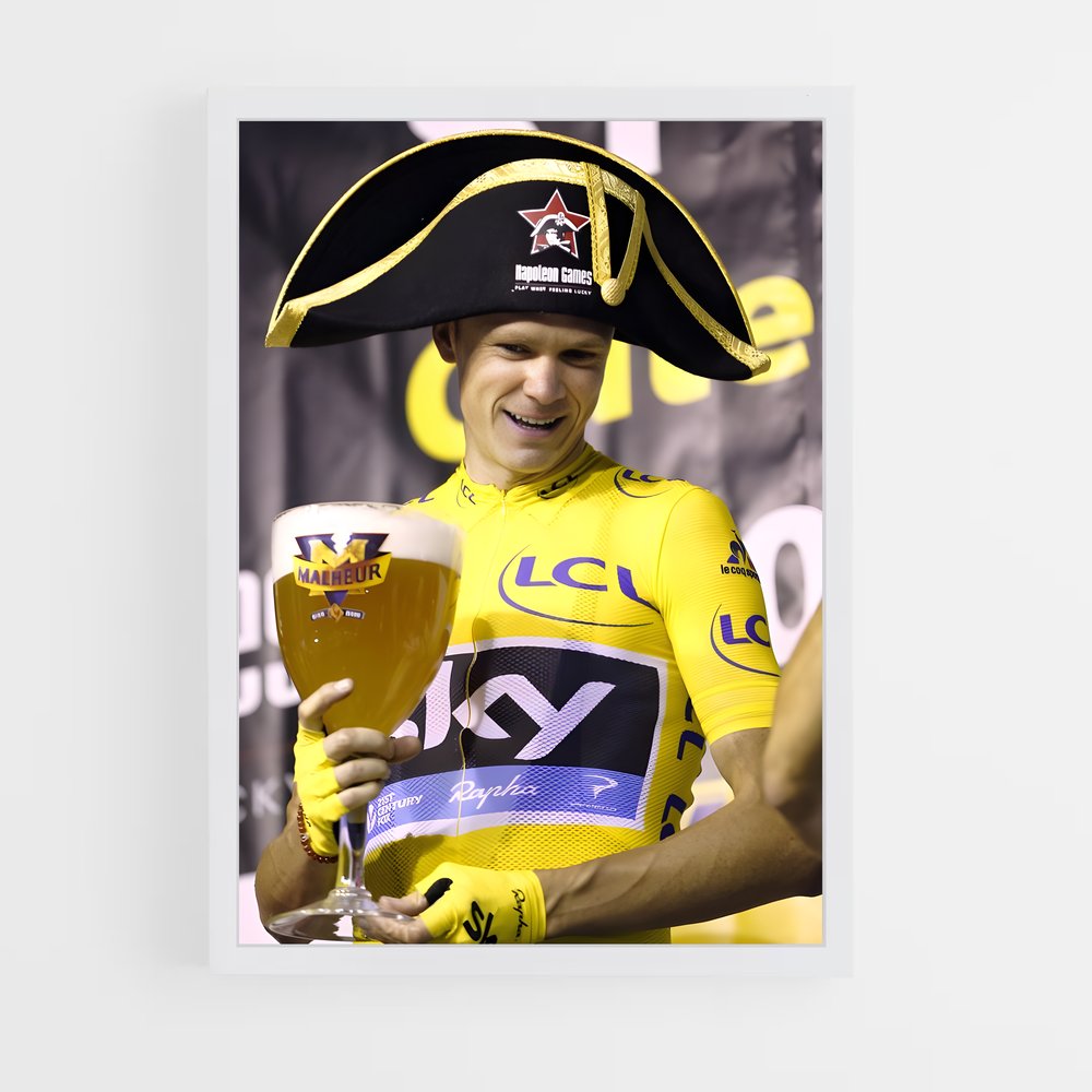 ap-chris froome-2 cadre Blanc