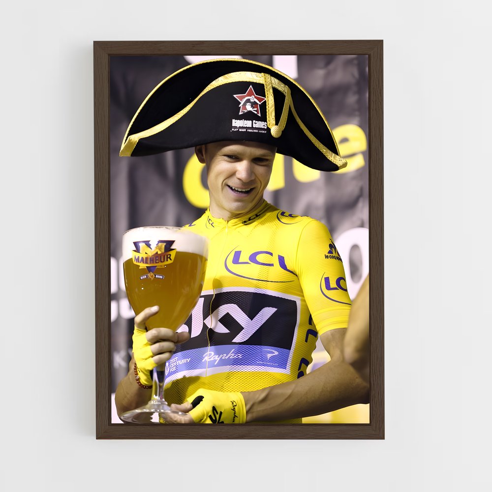 ap-chris froome-2 cadre Bois foncé