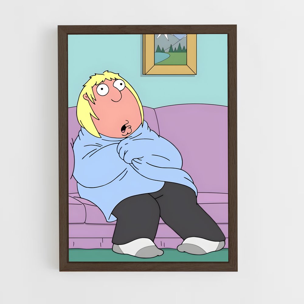 ap-chris griffin-2 cadre Bois foncé