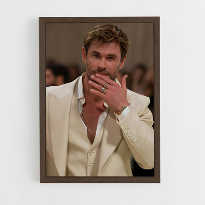ap-chris hemsworth-11 cadre Bois foncé