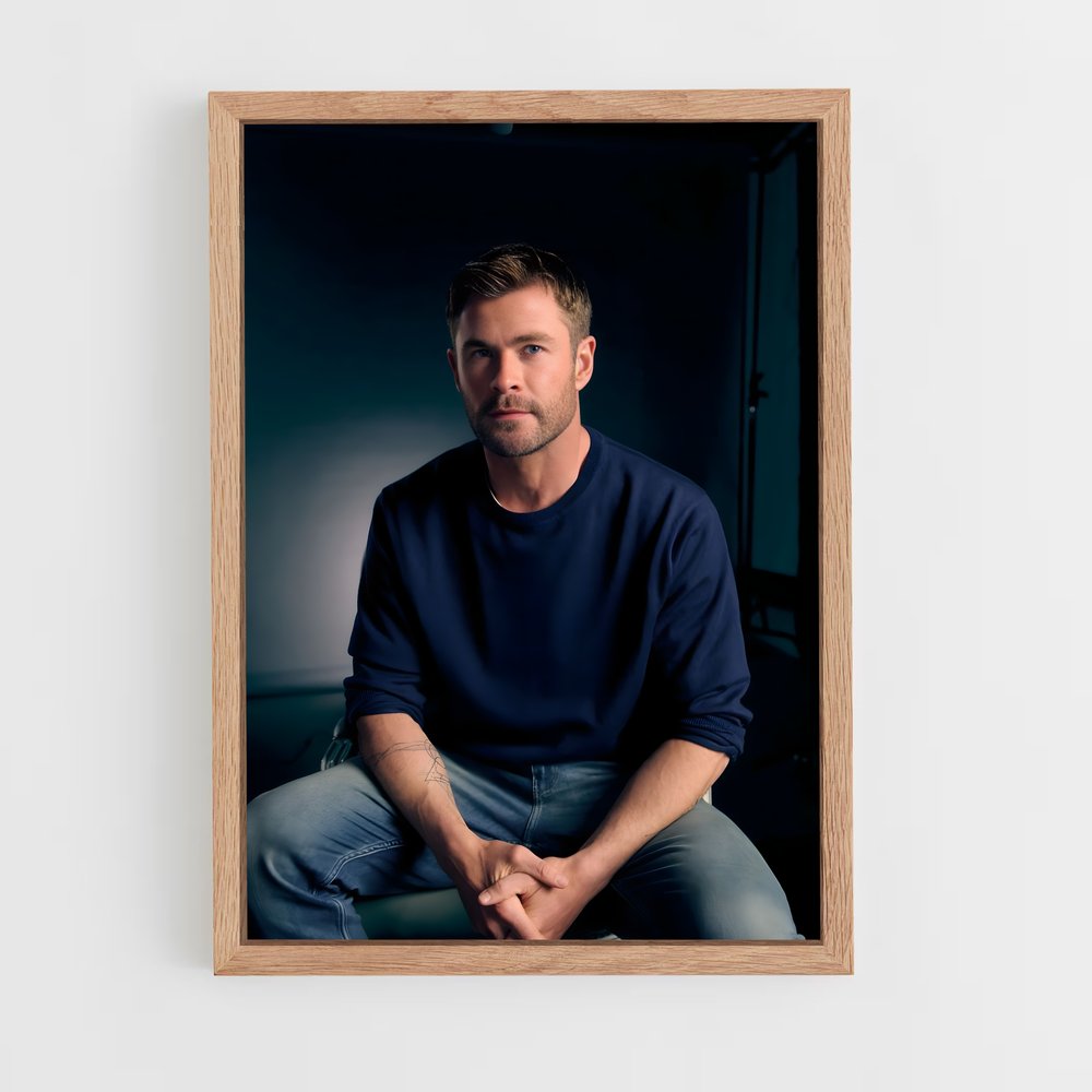 ap-chris hemsworth-4 cadre Bois clair