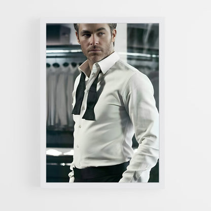 ap-chris pine-3 cadre Blanc
