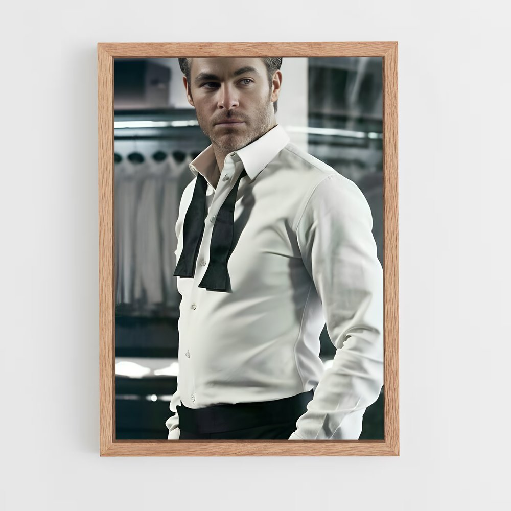 ap-chris pine-3 cadre Bois clair