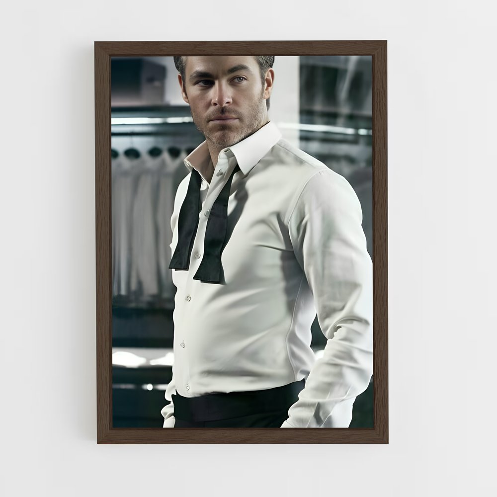 ap-chris pine-3 cadre Bois foncé